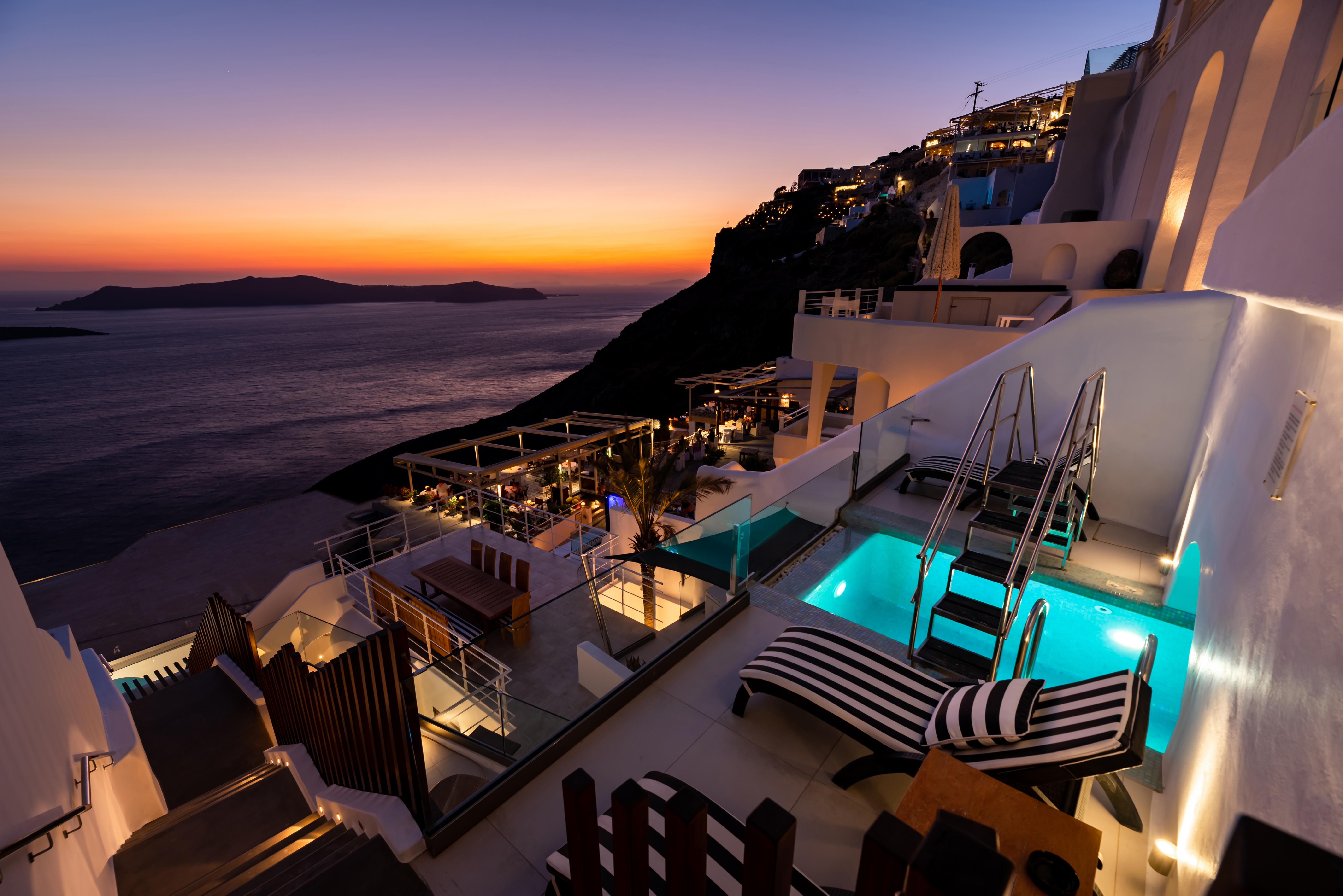 Daydream Luxury Suites Fira  Exterior foto