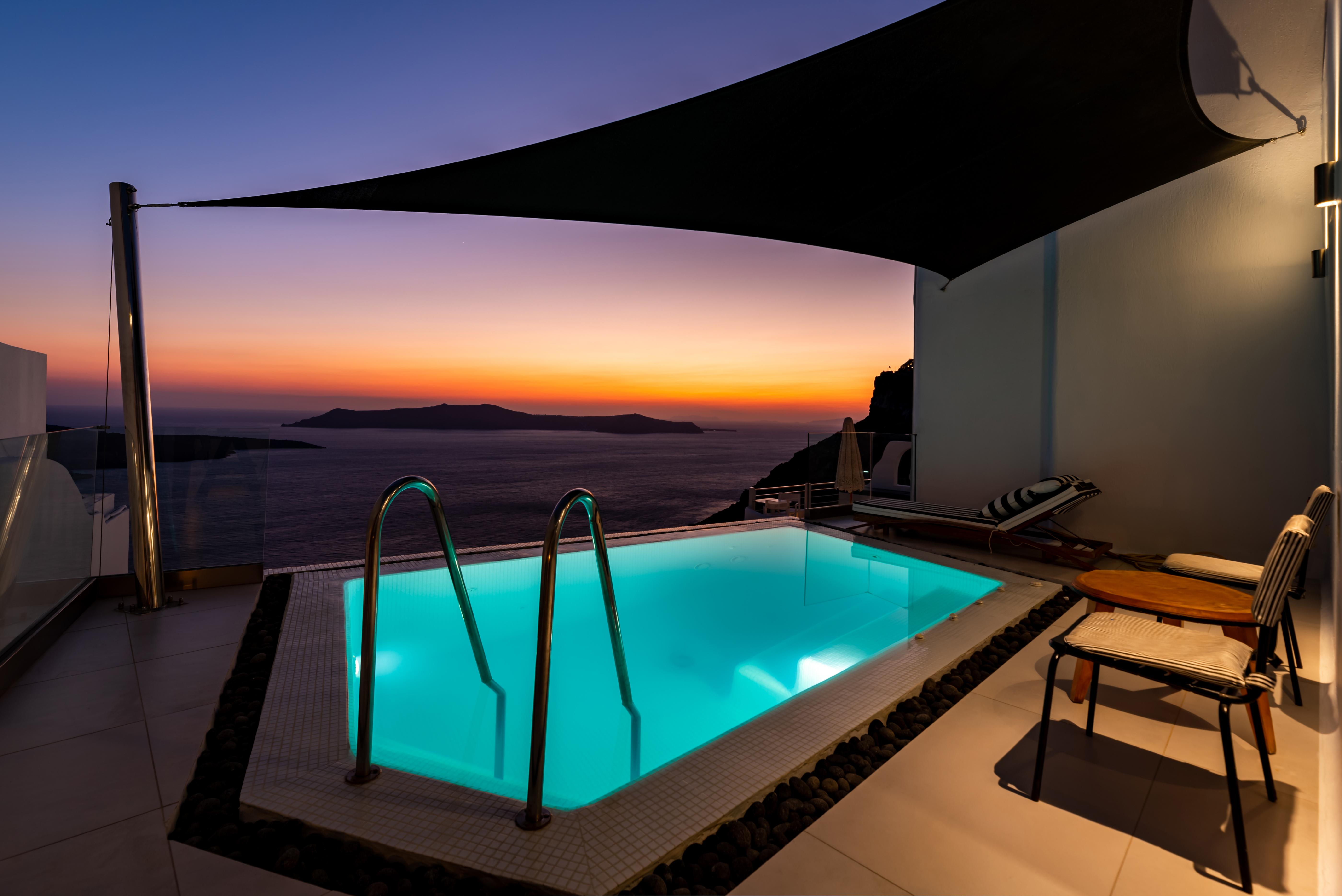 Daydream Luxury Suites Fira  Exterior foto