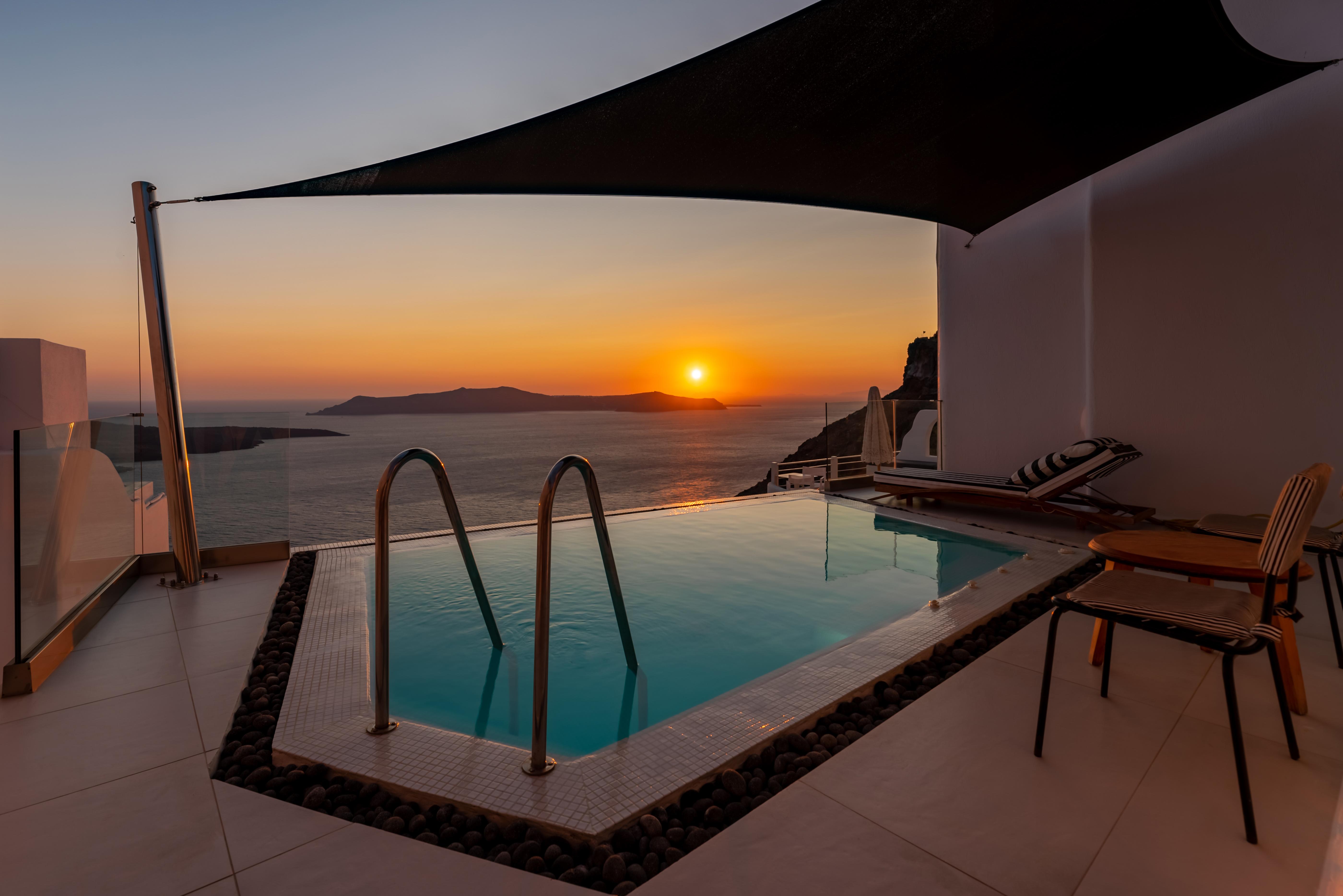 Daydream Luxury Suites Fira  Exterior foto